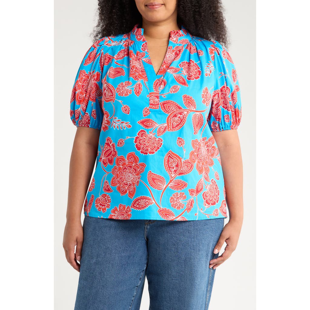 Sugarlips Close To You Floral Top In Multi