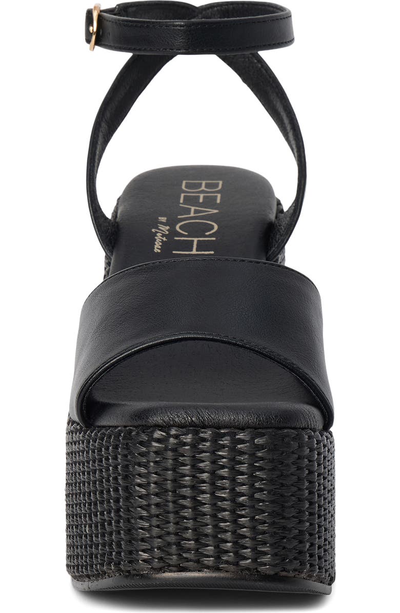 Coconuts by Matisse Arden Ankle Strap Platform Sandal, Alternate, color, Black