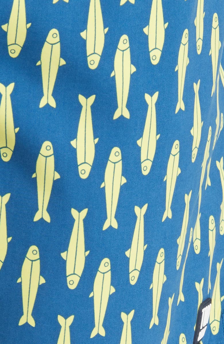 Tom & Teddy Sardines Swim Trunks, Alternate, color, 