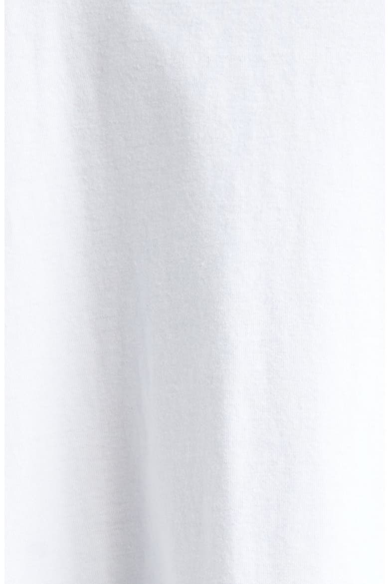 Asymmetric Hem Languid Cotton T-Shirt, Alternate, color, WHITE