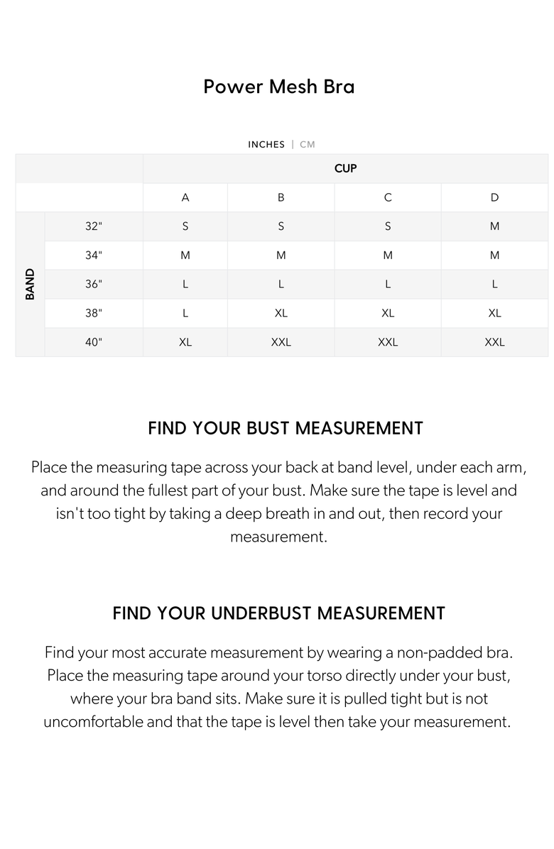 Siella Power Mesh Triangle Bra, Alternate, color, Black