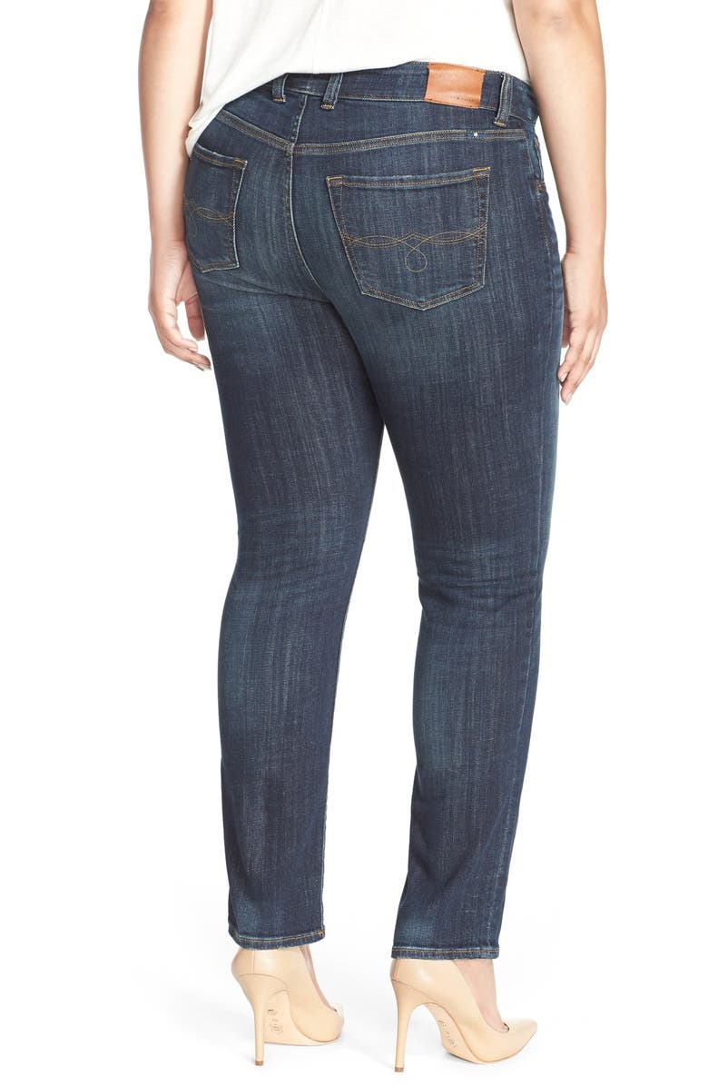Lucky Brand Emma High Rise Stretch Straight Leg Jeans, Alternate, color, 