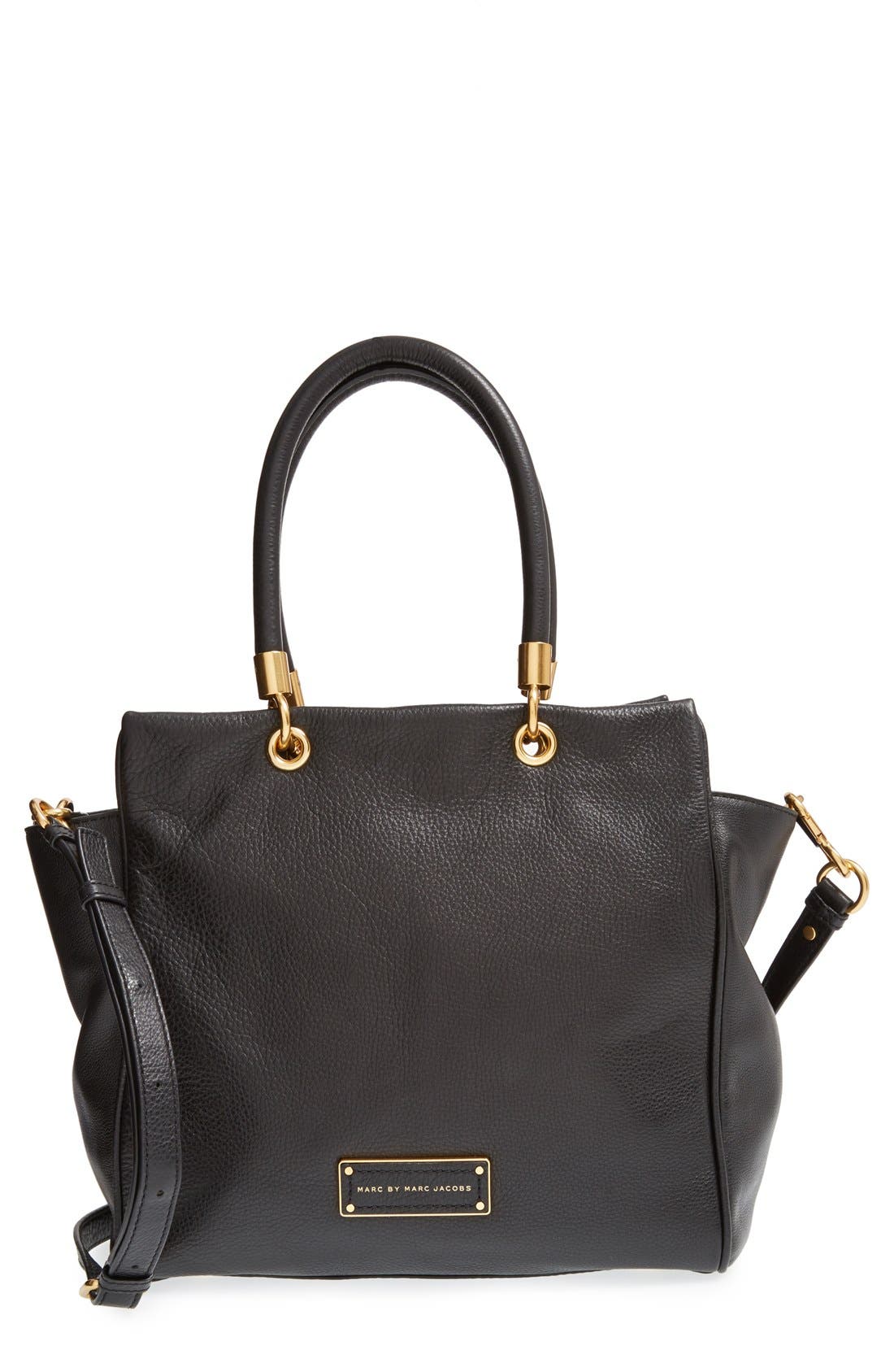 Marc Jacobs MARC BY MARC JACOBS 'Too Hot to Handle - Bentley' Leather Tote, Main, color, 