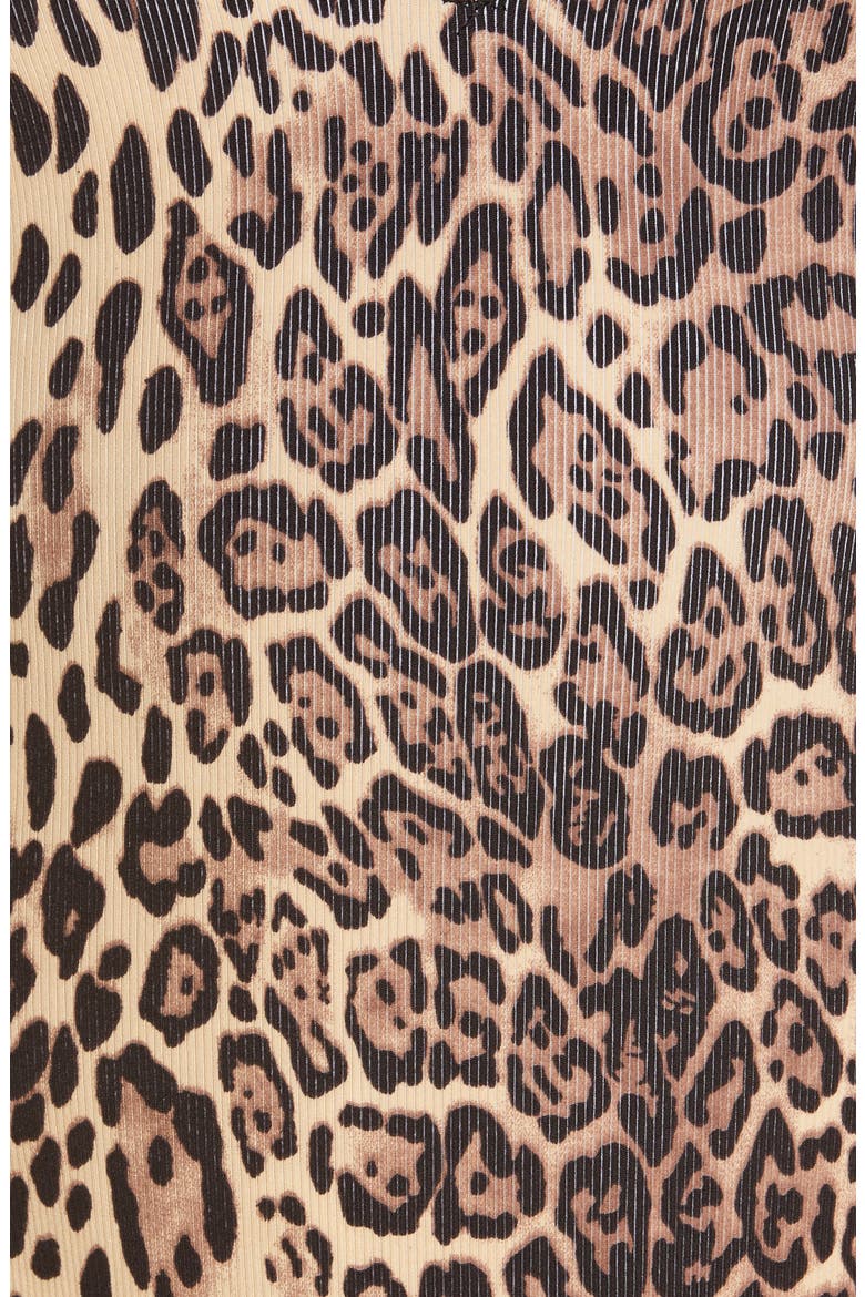 Animal Print Strappy Back One-Piece Swimsuit, Alternate, color, MULTI