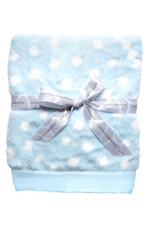 Little Giraffe String Of Pearls Luxe Baby Blanket