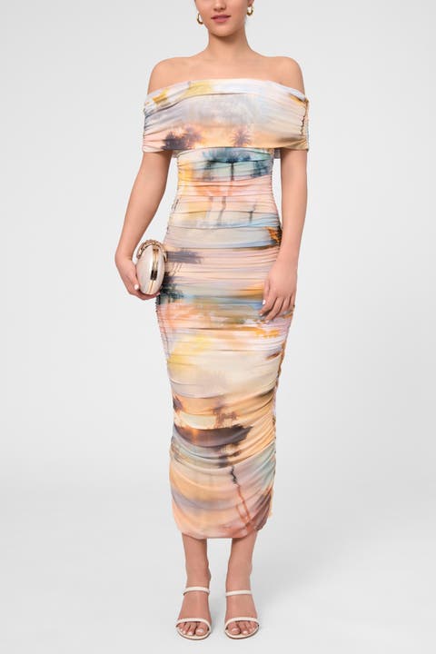 Aubree Off-the-Shoulder Maxi Dress