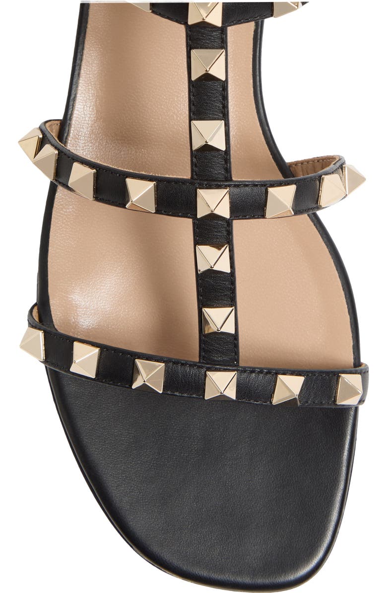 Valentino Garavani Rockstud Ankle Strap Sandal, Alternate, color,