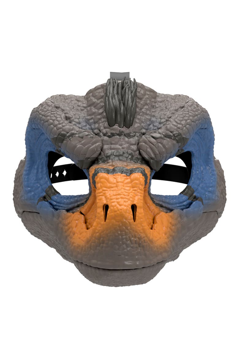 Snarlin Sounds Velociraptor Mask With Roar & Growl Sounds, Alternate, color, NONE