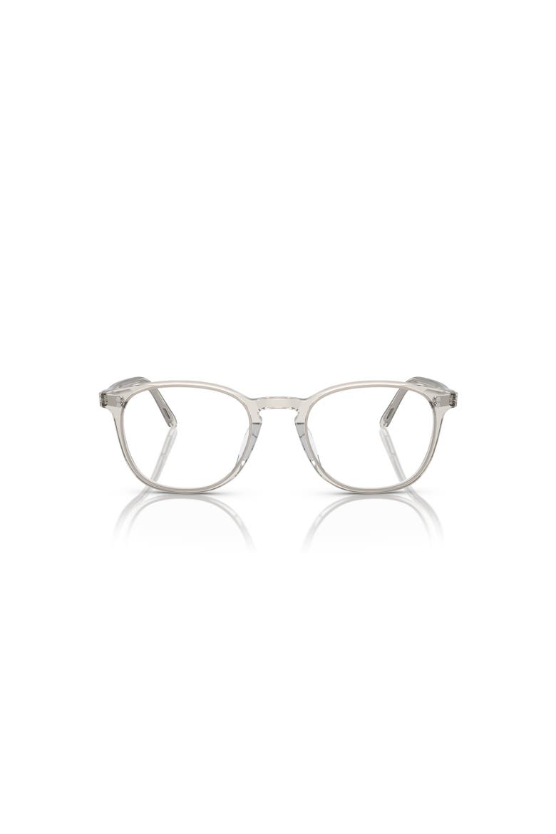 52mm Square optical glasses, Alternate, color, Grey