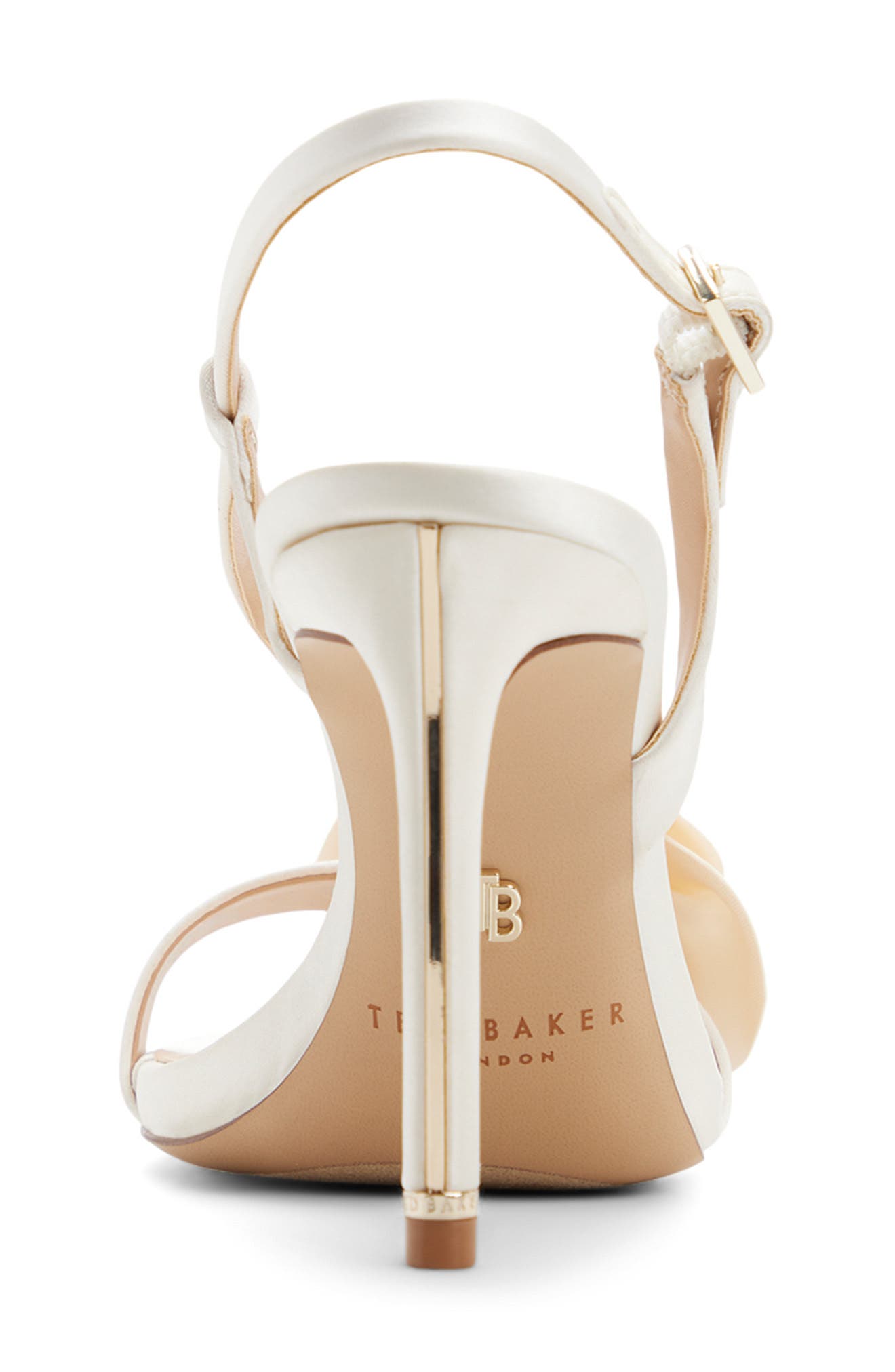 Ted Baker London Violet Floral Slingback Sandal, Alternate, color, White/Bone