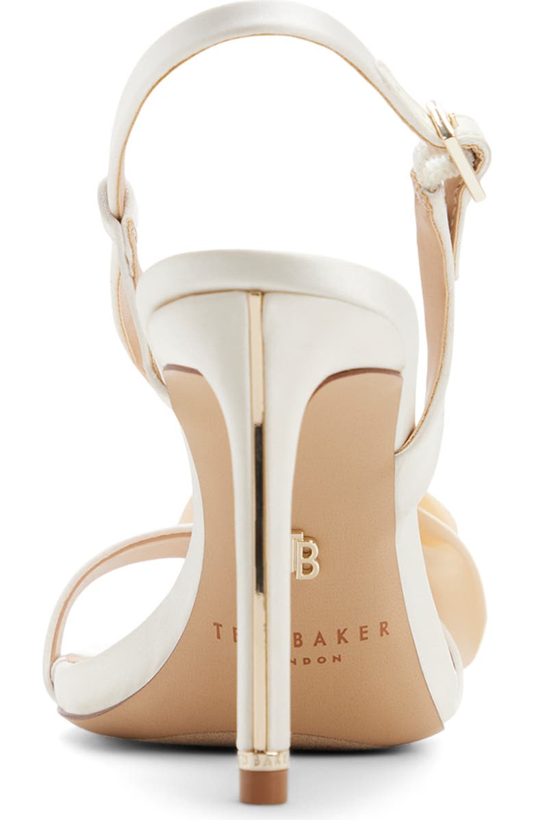 Ted Baker London Violet Floral Slingback Sandal, Alternate, color, White/Bone