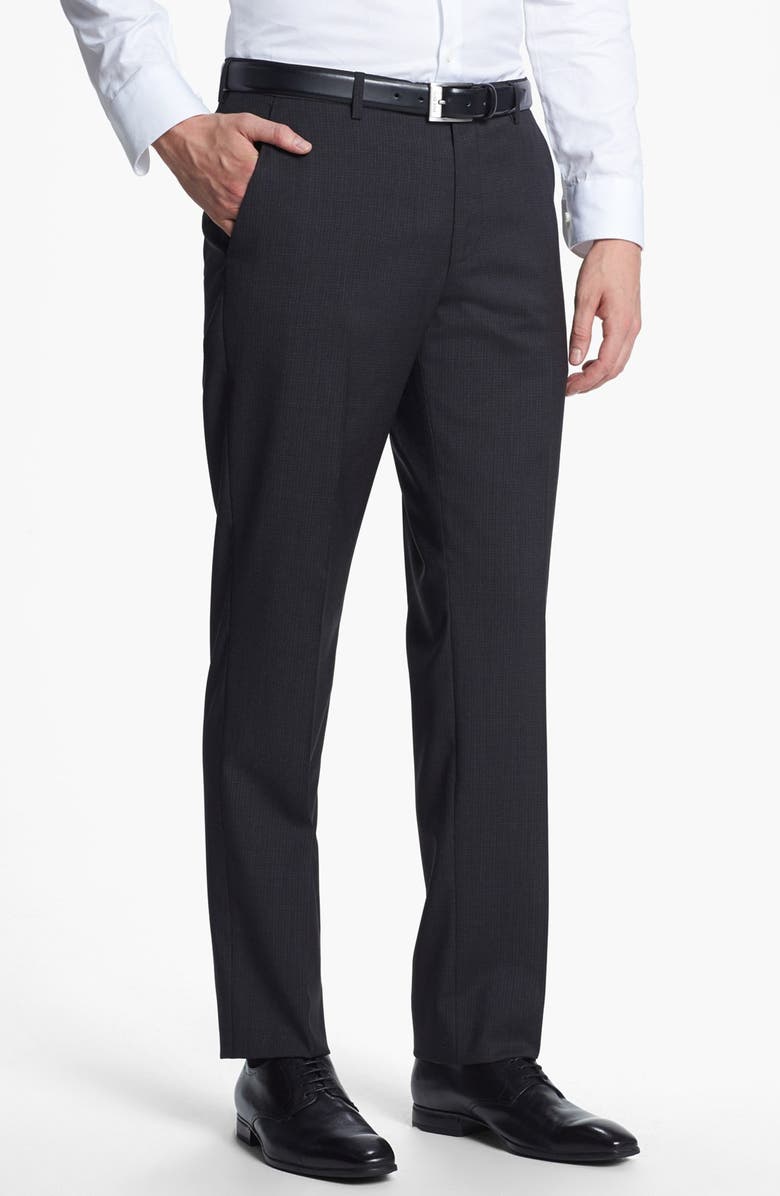 BOSS HUGO BOSS 'James/Sharp' Trim Fit Check Suit, Alternate, color,