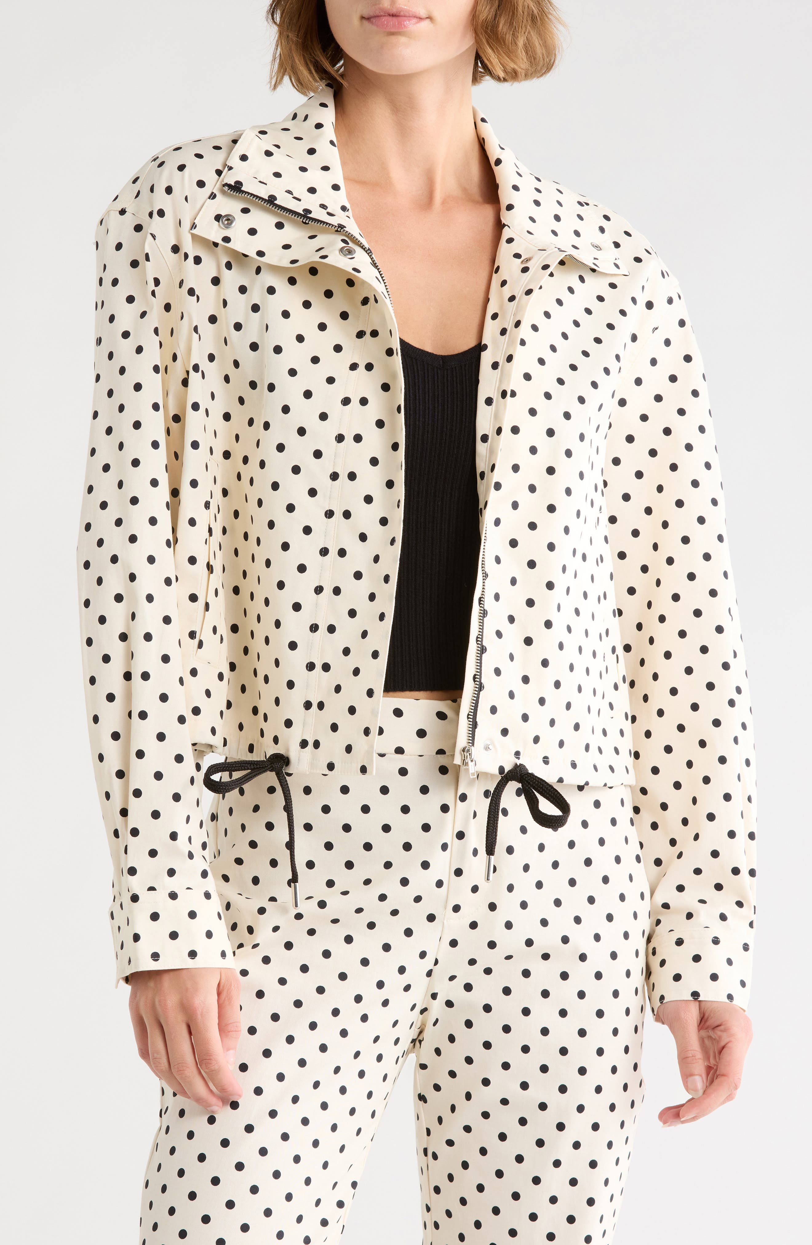 Current/Elliott Stand Collar Jacket