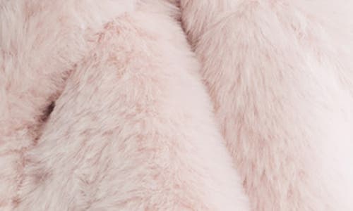 Ugg ®  Leopard Print Faux Fur Scarf In Pink Crystal