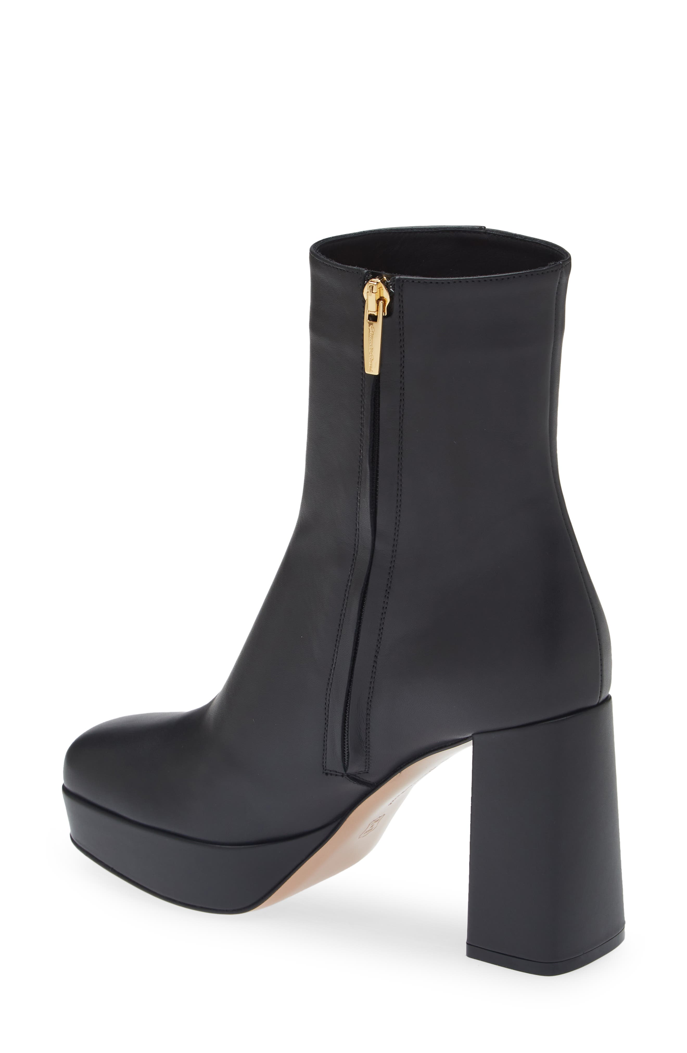 Daisen Booties, Alternate, color, BLACK