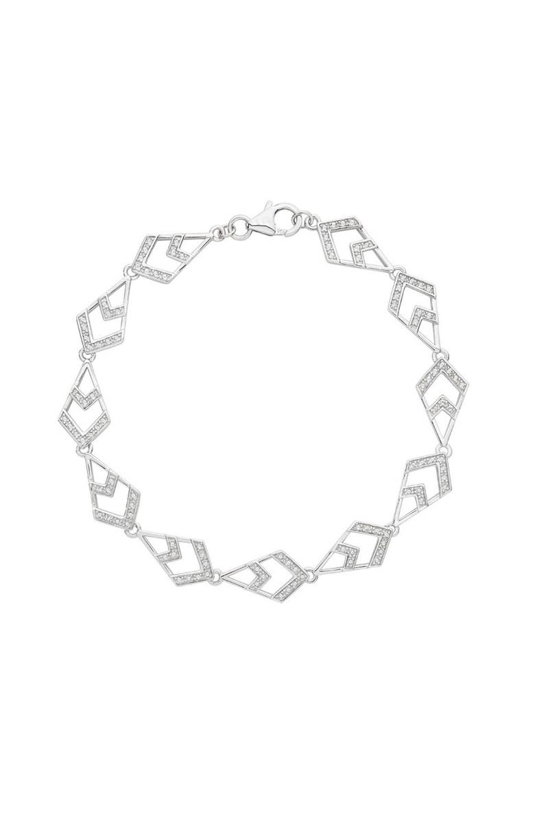 Lucy Quartermaine Tie Bracelet, Main, color, Sterling Silver