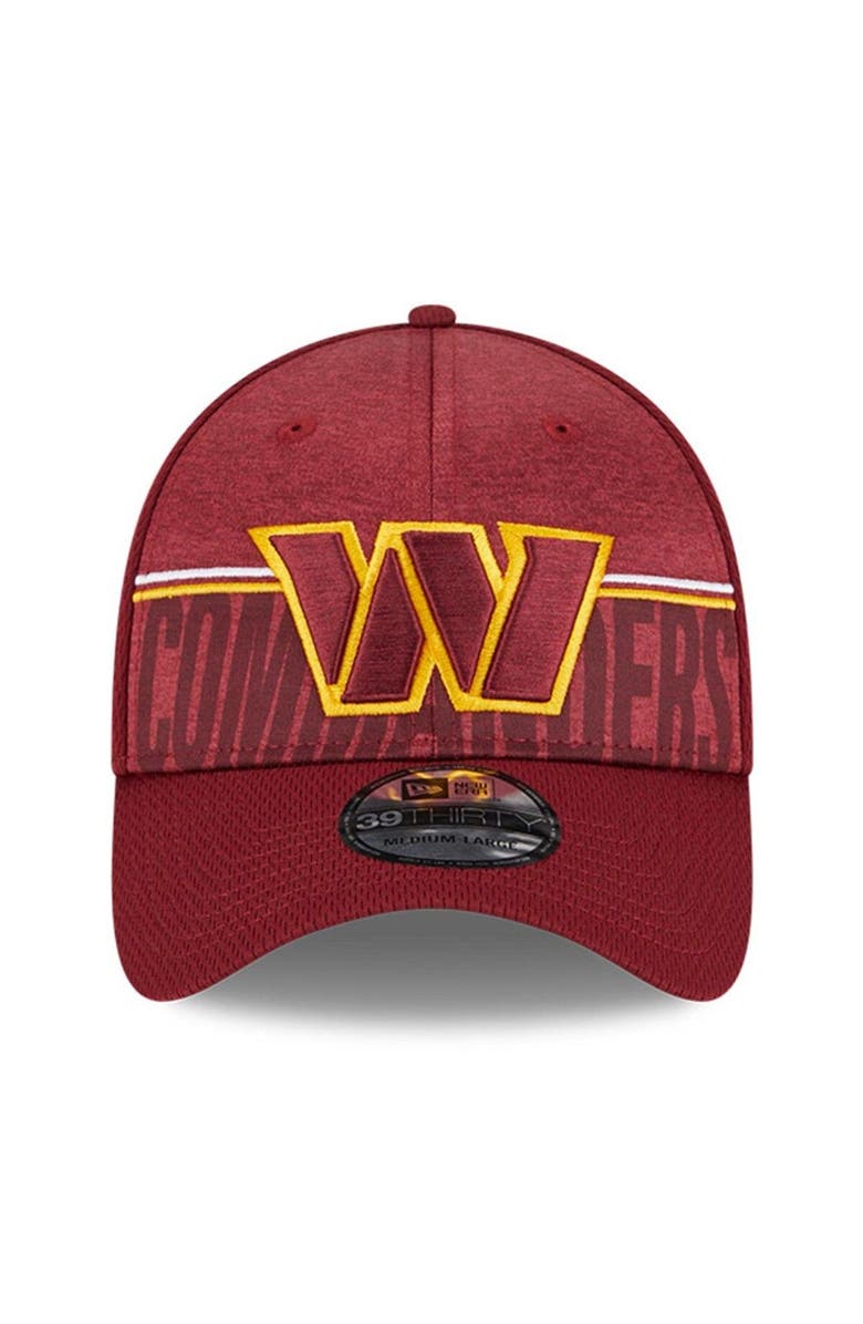 New Era Men's New Era Burgundy Washington Commanders 2023 NFL Training Camp 39THIRTY Flex Fit Hat, Alternate, color, Burgundy