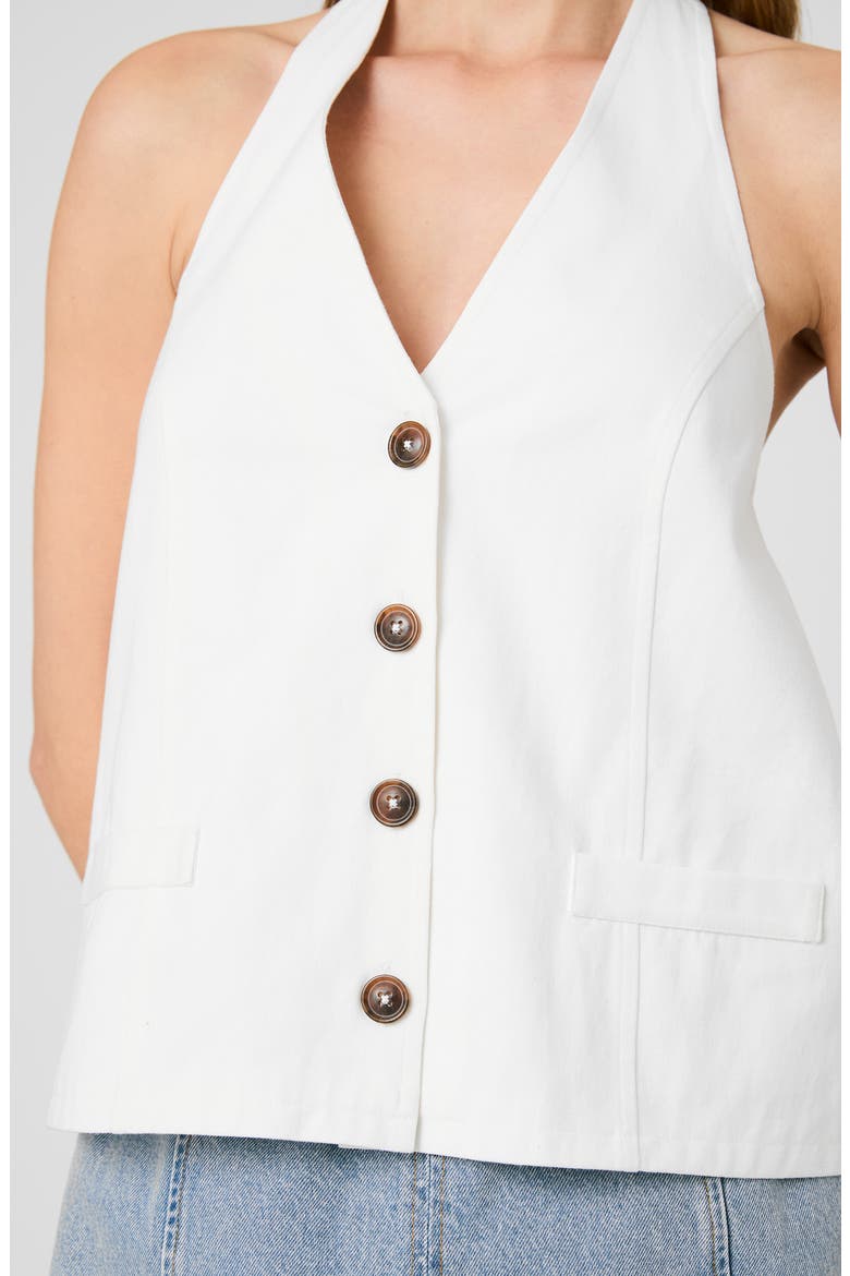 Keller Halter Top, Alternate, color, SUMMER WHITE