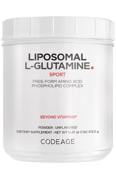 Liposomal L-Glutamine Powder 5000mg Supplement