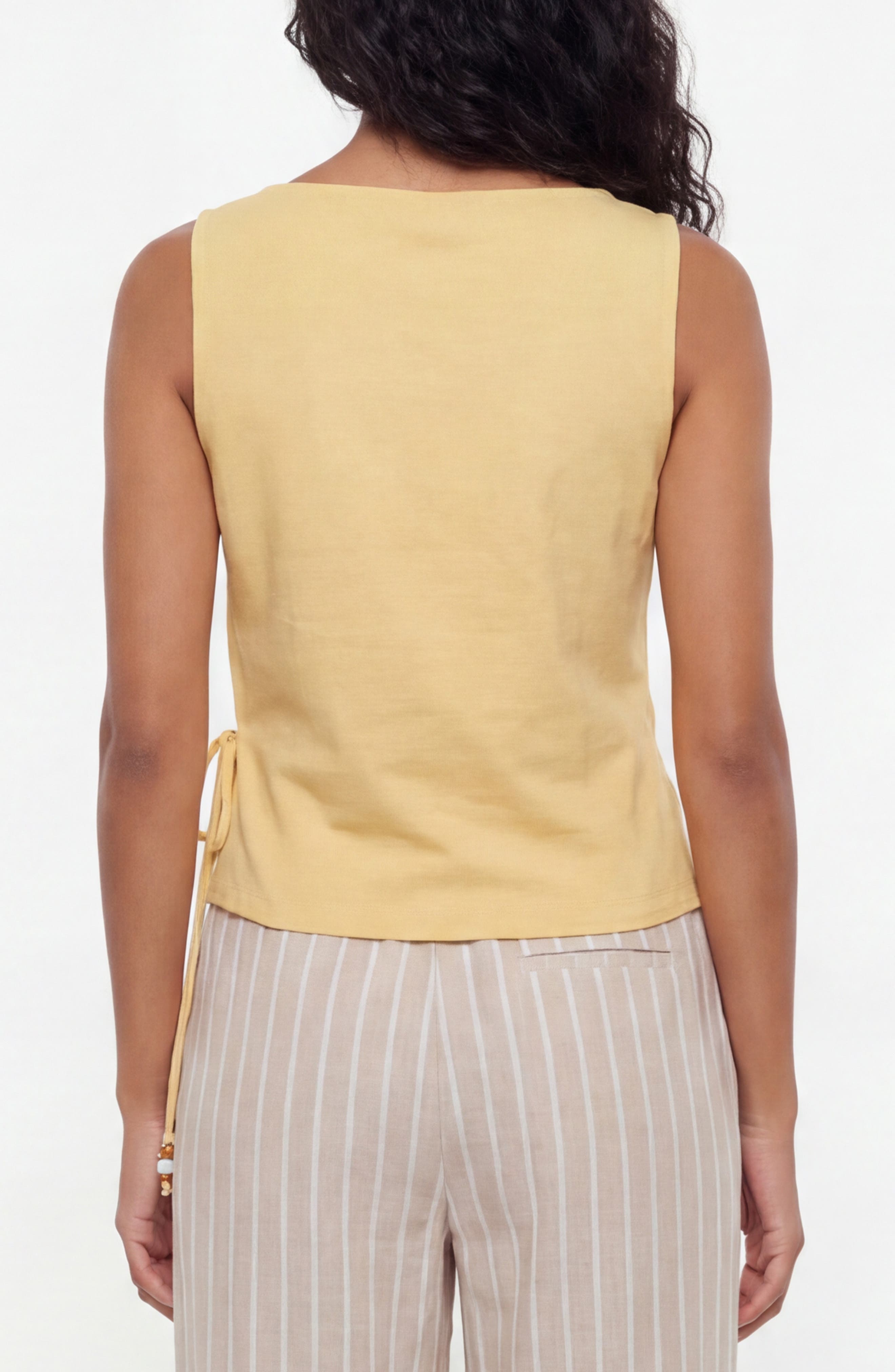 Stone Age Wrap Sleeveless Top - image 4