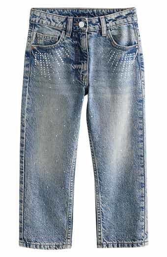 NEXT Kids' Sequin Splatter Jeans