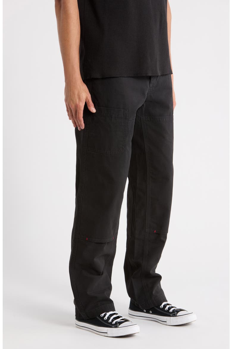 Courier OG Fit Organic Cotton Canvas Chore Pants, Alternate, color, OBSIDIAN