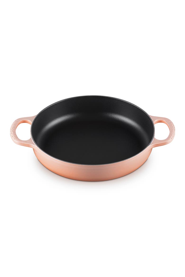 Signature Enamel Cast Iron Everyday Pan, Alternate, color, PECHE
