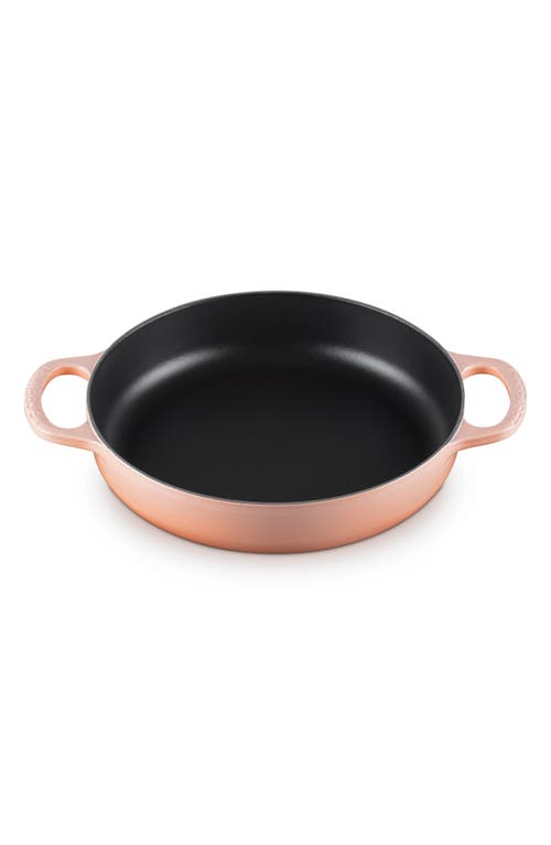 Le Creuset Signature Enamel Cast Iron Everyday Pan In Peche