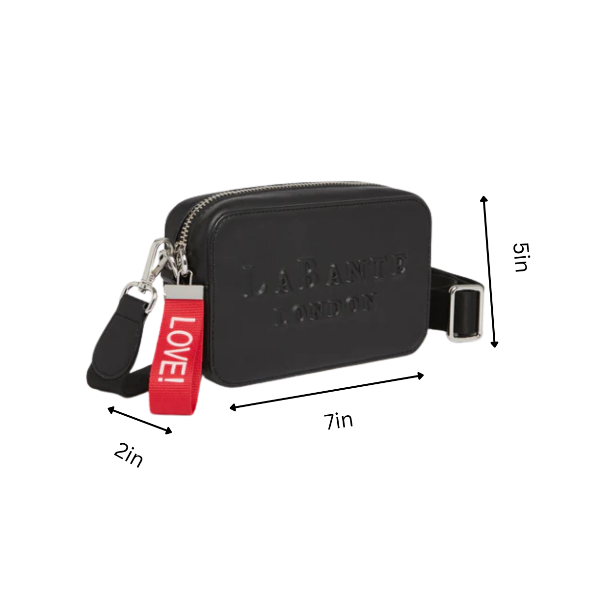 Everest Vegan Camera Crossbody Bag, Alternate, color, Black