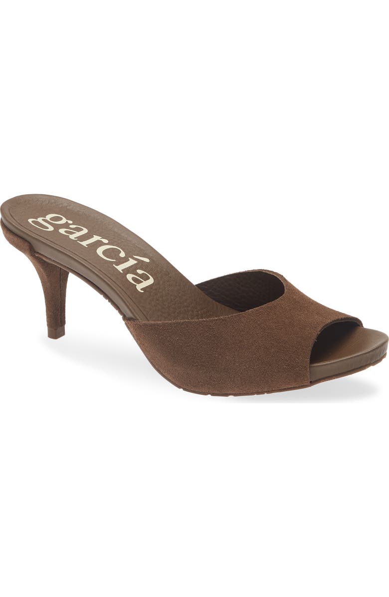 Pedro Garcia Welch Slide Sandal, Main, color, Chocolat Castoro
