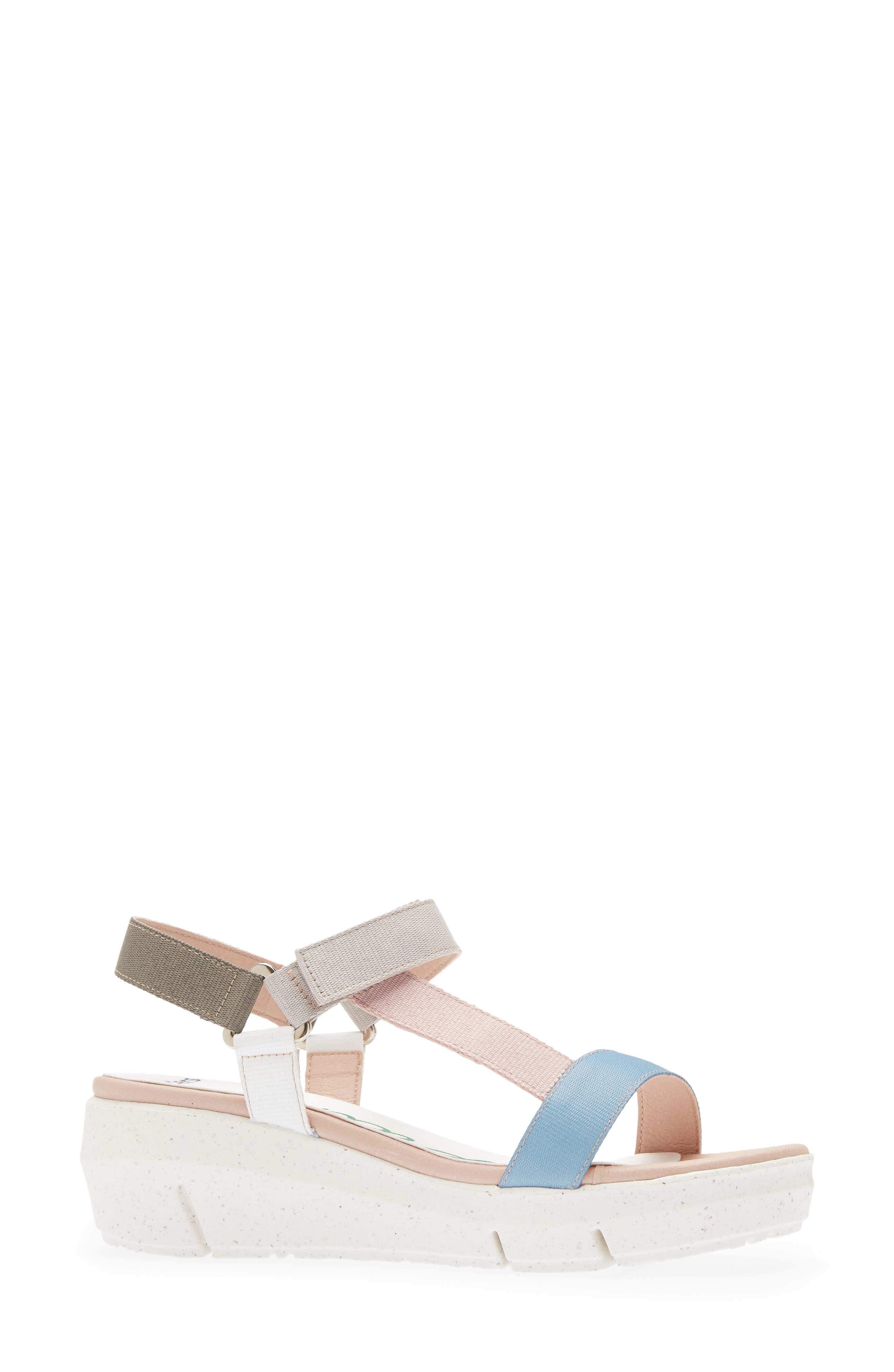 Wonders Nepal Platform Wedge Sandal, Alternate, color, 