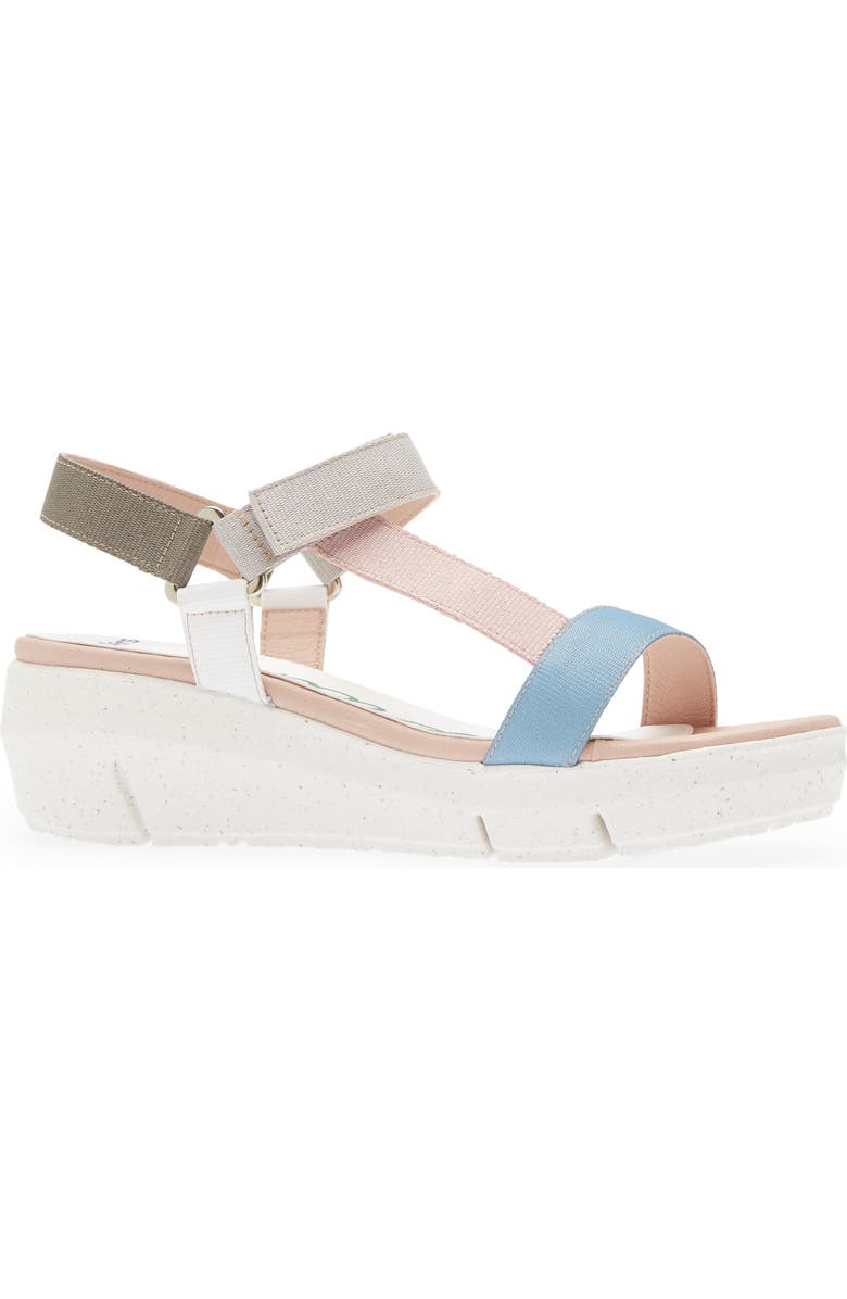 Wonders Nepal Platform Wedge Sandal, Alternate, color,