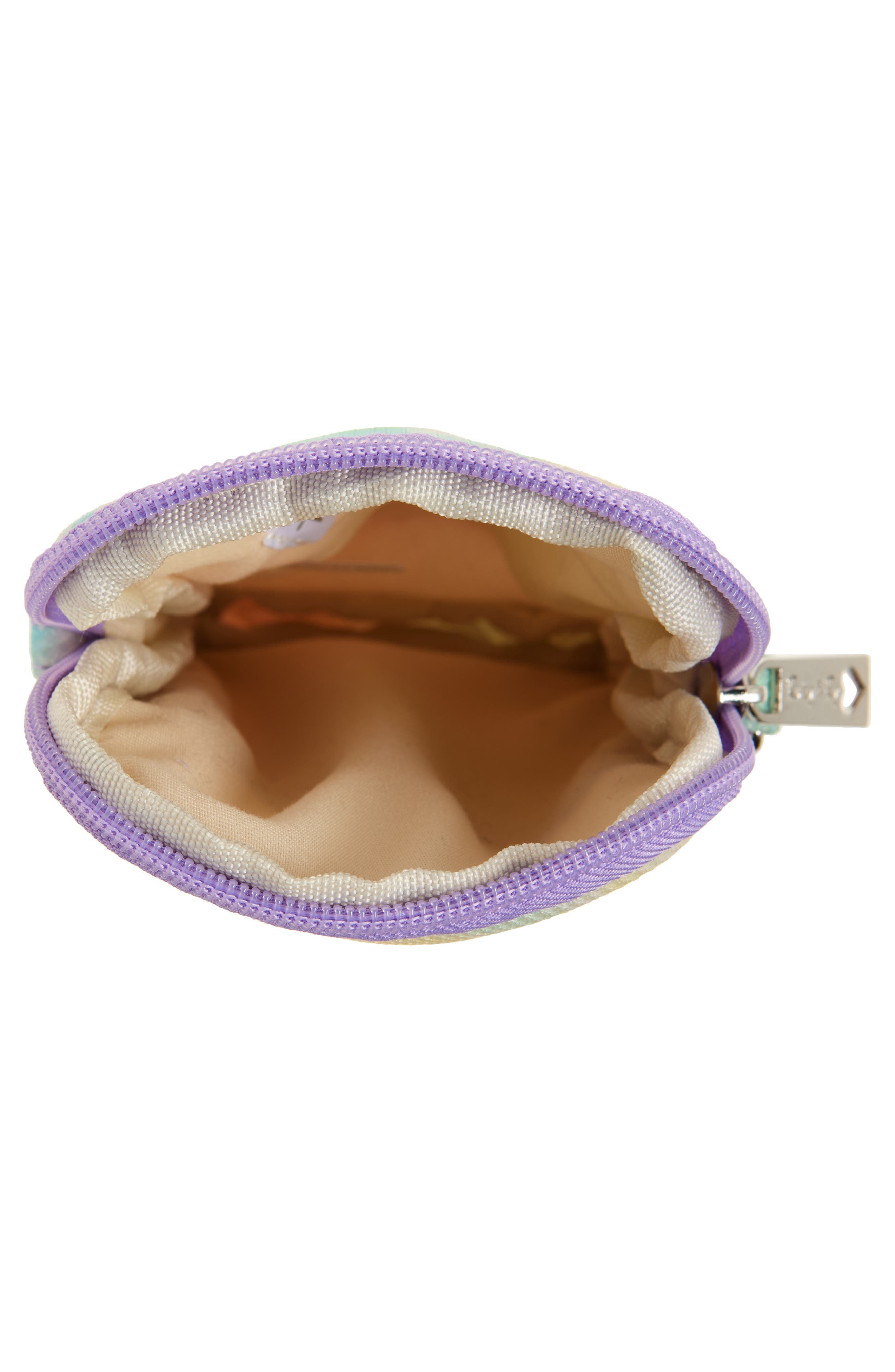 Kids' Tie Dye Mesh Crossbody Bag, Alternate, color, PURPLE MULTI