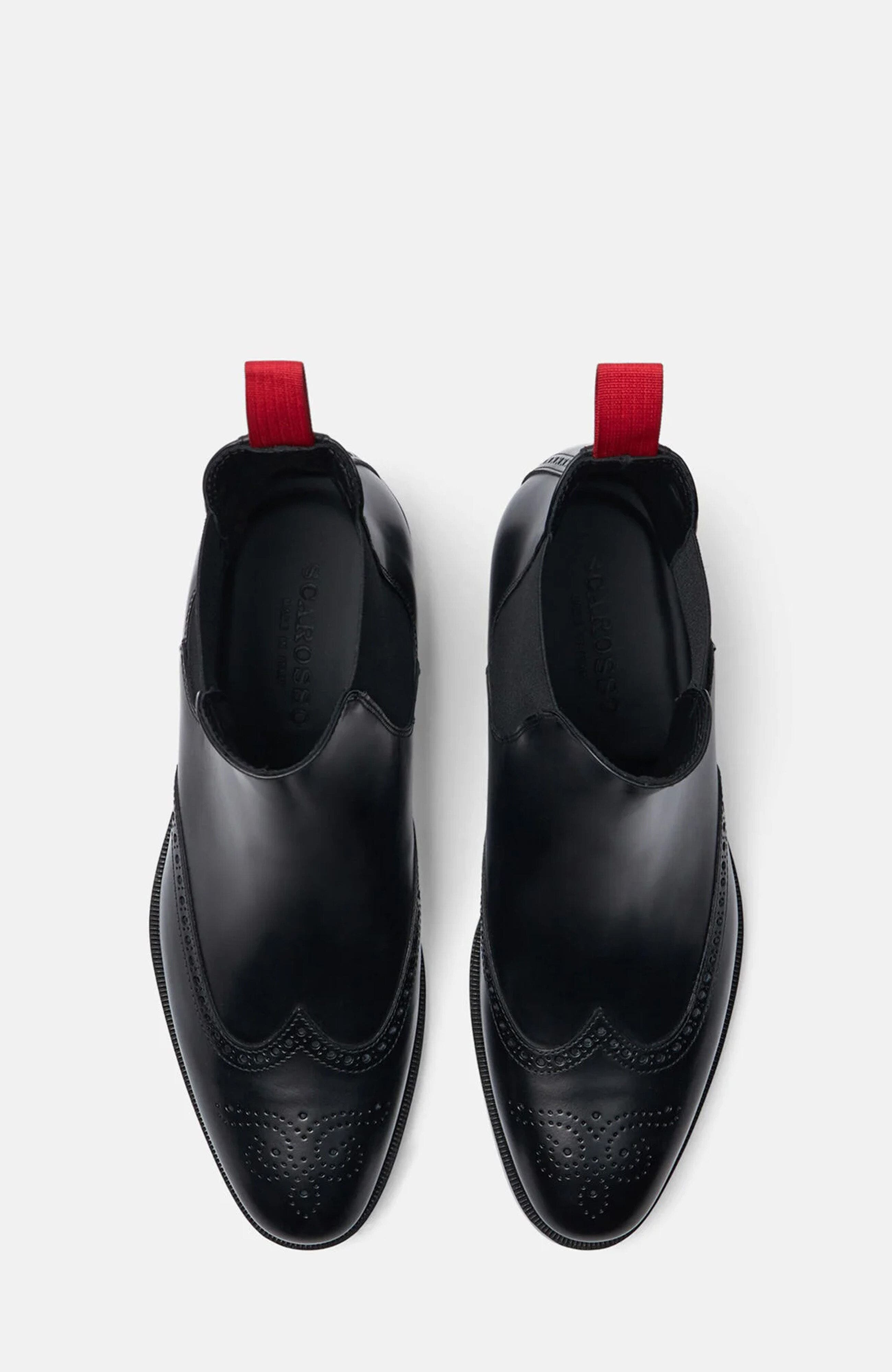 SCAROSSO Dario Chelsea Boots, Alternate, color, 