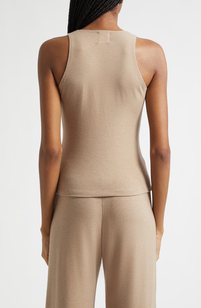 LESET Lauren Scoop Neck Tank, Alternate, color, Sable