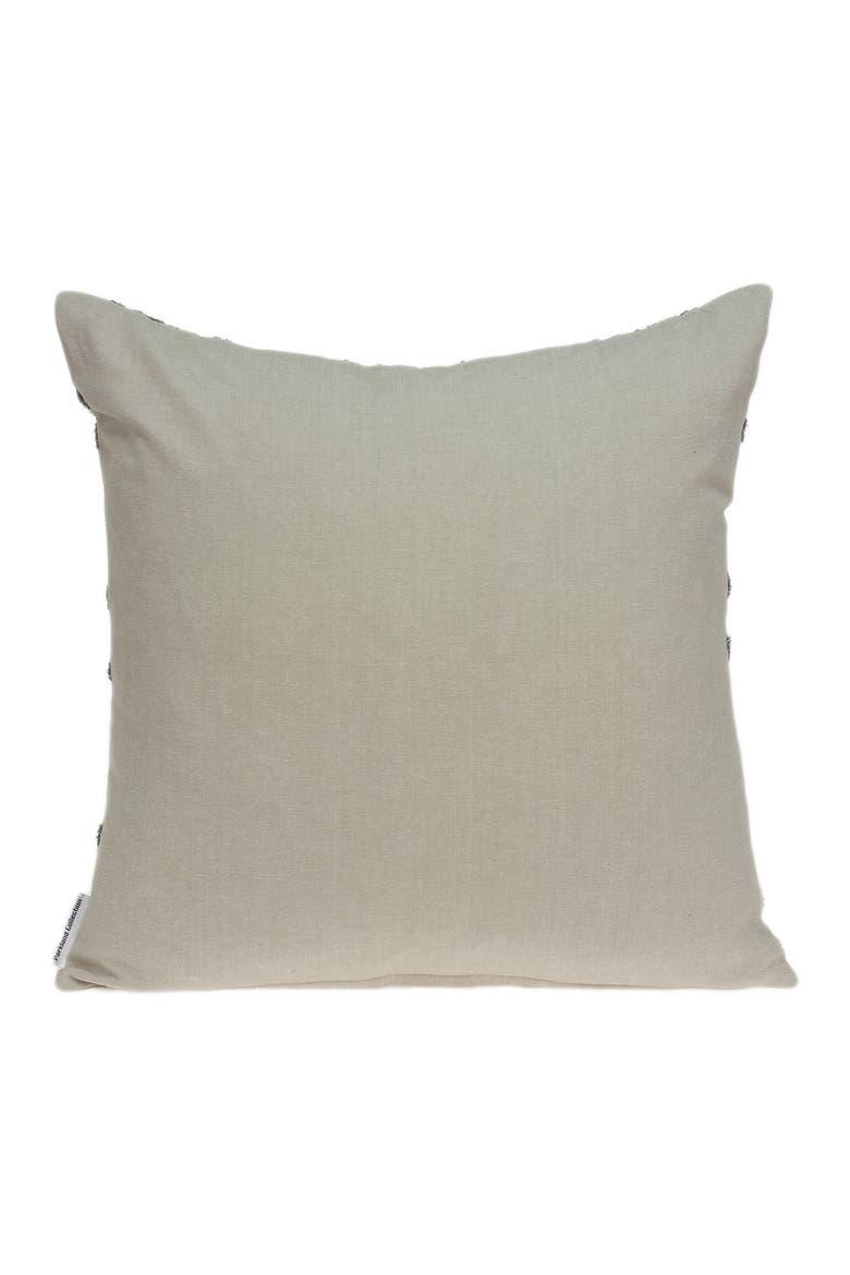 Cora Transitional Pillow - 20" x 20" - Beige, Alternate, color, BEIGE