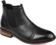VANCE CO Garrett Cap Chelsea Boot - Wide Width
