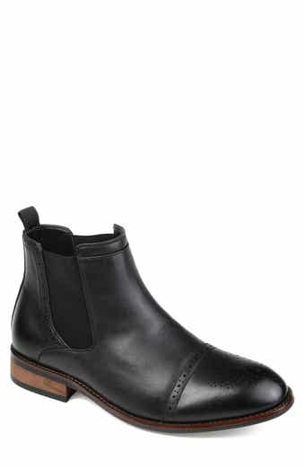 VANCE CO Garrett Cap Chelsea Boot - Wide Width