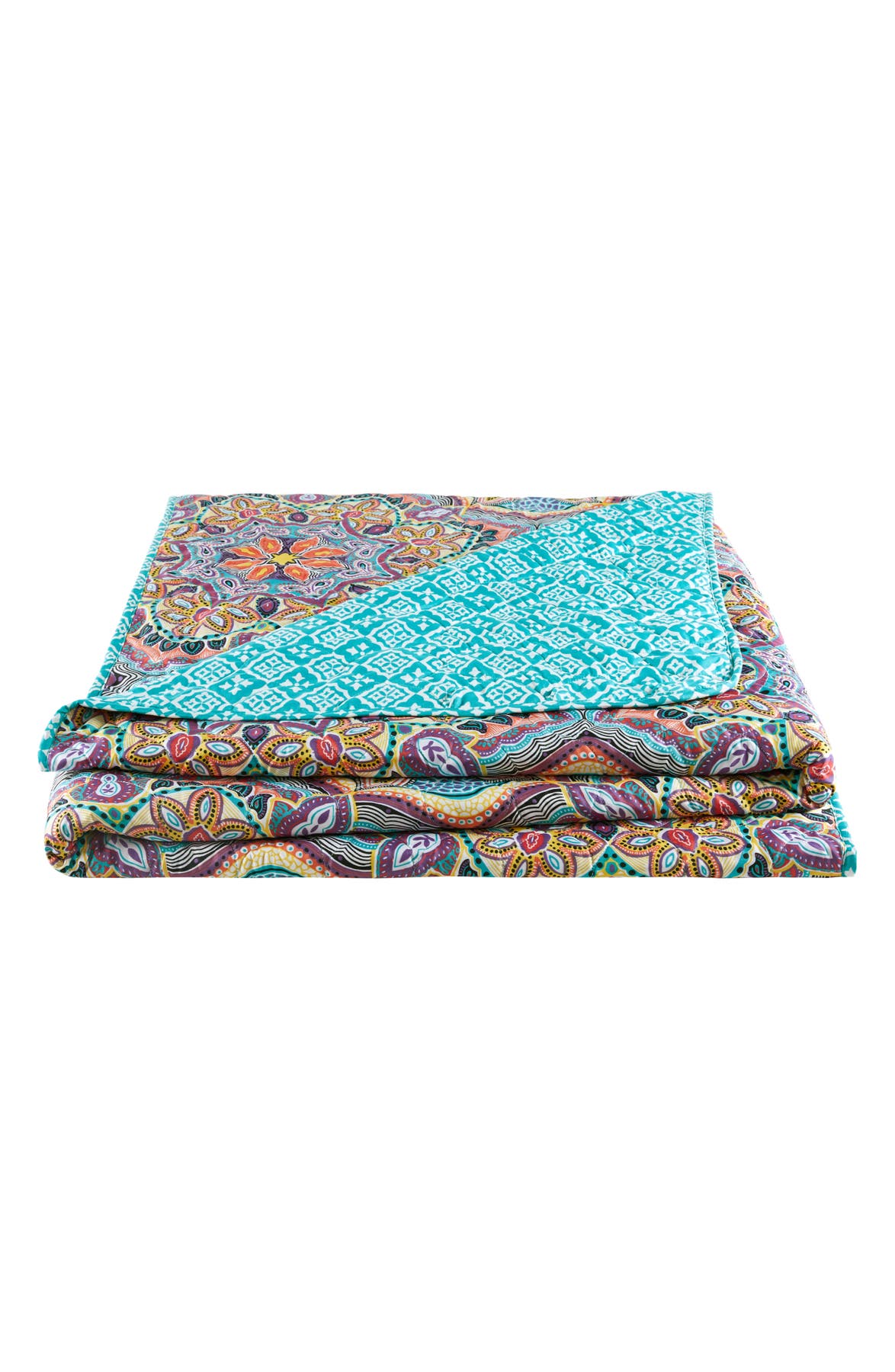 Vcny Home Yara Reversible Medallion Quilt Set