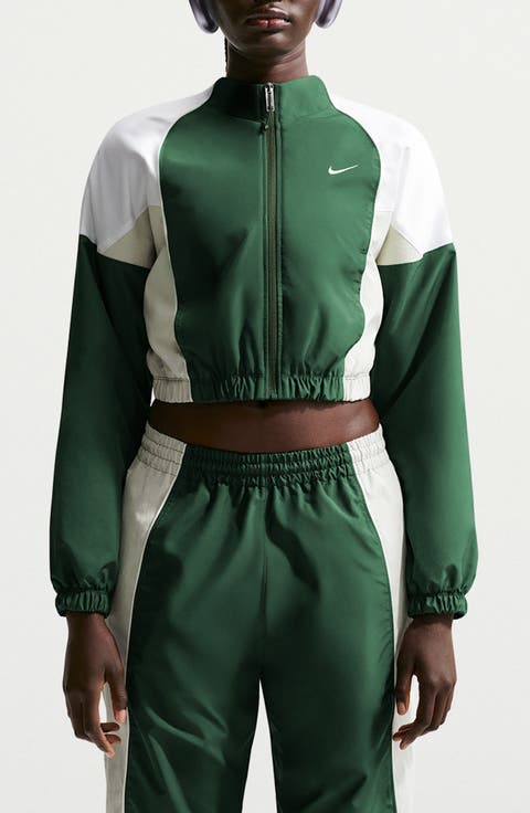 Sportswear Shrunken Water Repellent Track Jacket