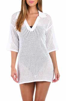 Sunshine 79 Resort Open Stitch Cover-Up Tunic