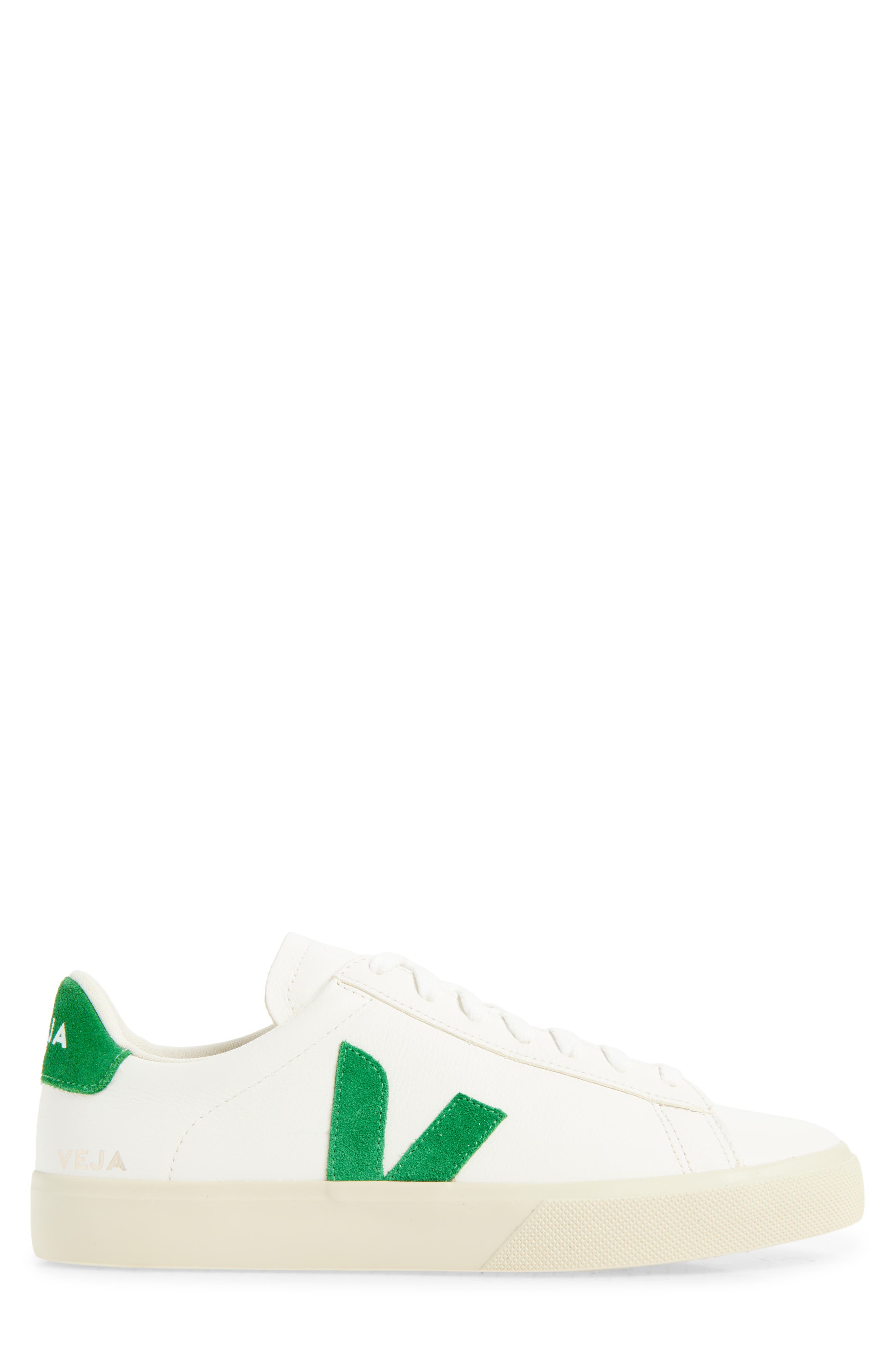 Veja Campo Sneaker, Alternate, color, Extra White/ Emeraude