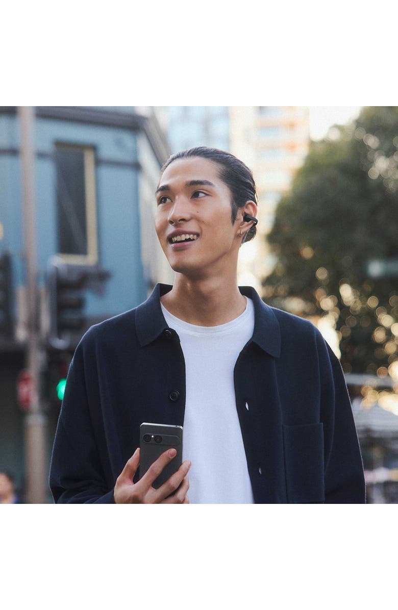 Sony LinkBuds Clip Truly Wireless Open Earbuds, Alternate, color, Black