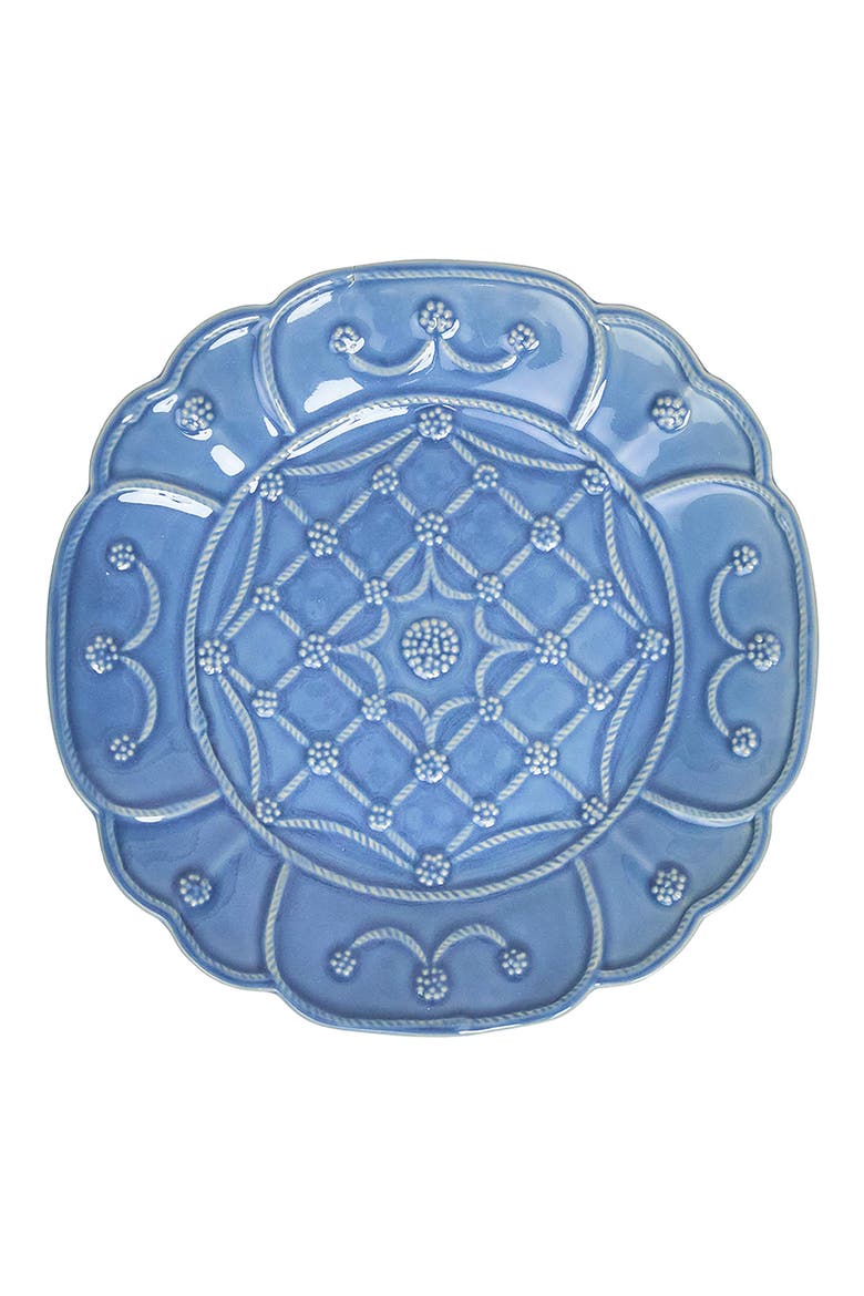 Jardin du Monde Set of 4 Salad Plates, Alternate, color, CHAMBRAY