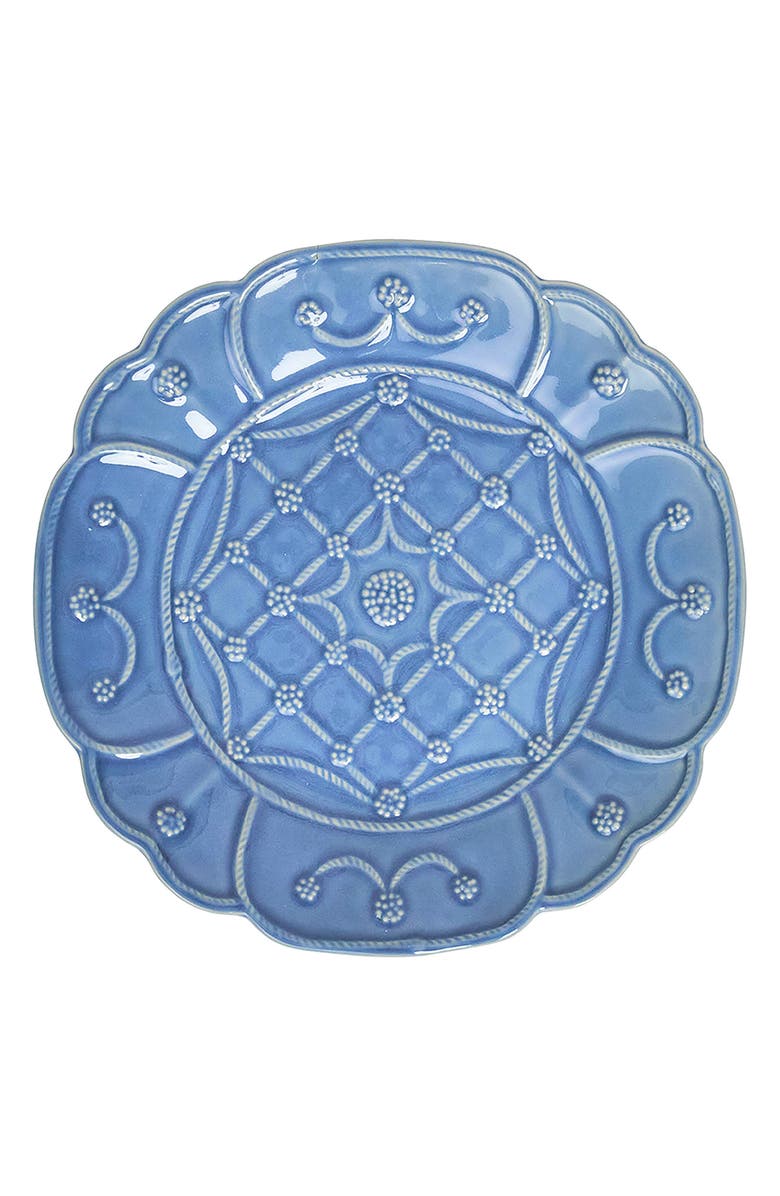 Juliska Jardin du Monde Set of 4 Salad Plates, Alternate, color, Chambray