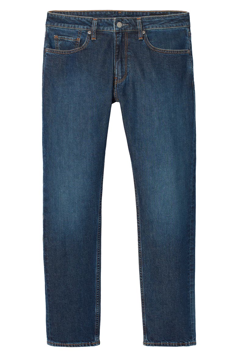 All Season Slim Fit Stretch Jeans, Alternate, color, SKIPPER DARK WASH