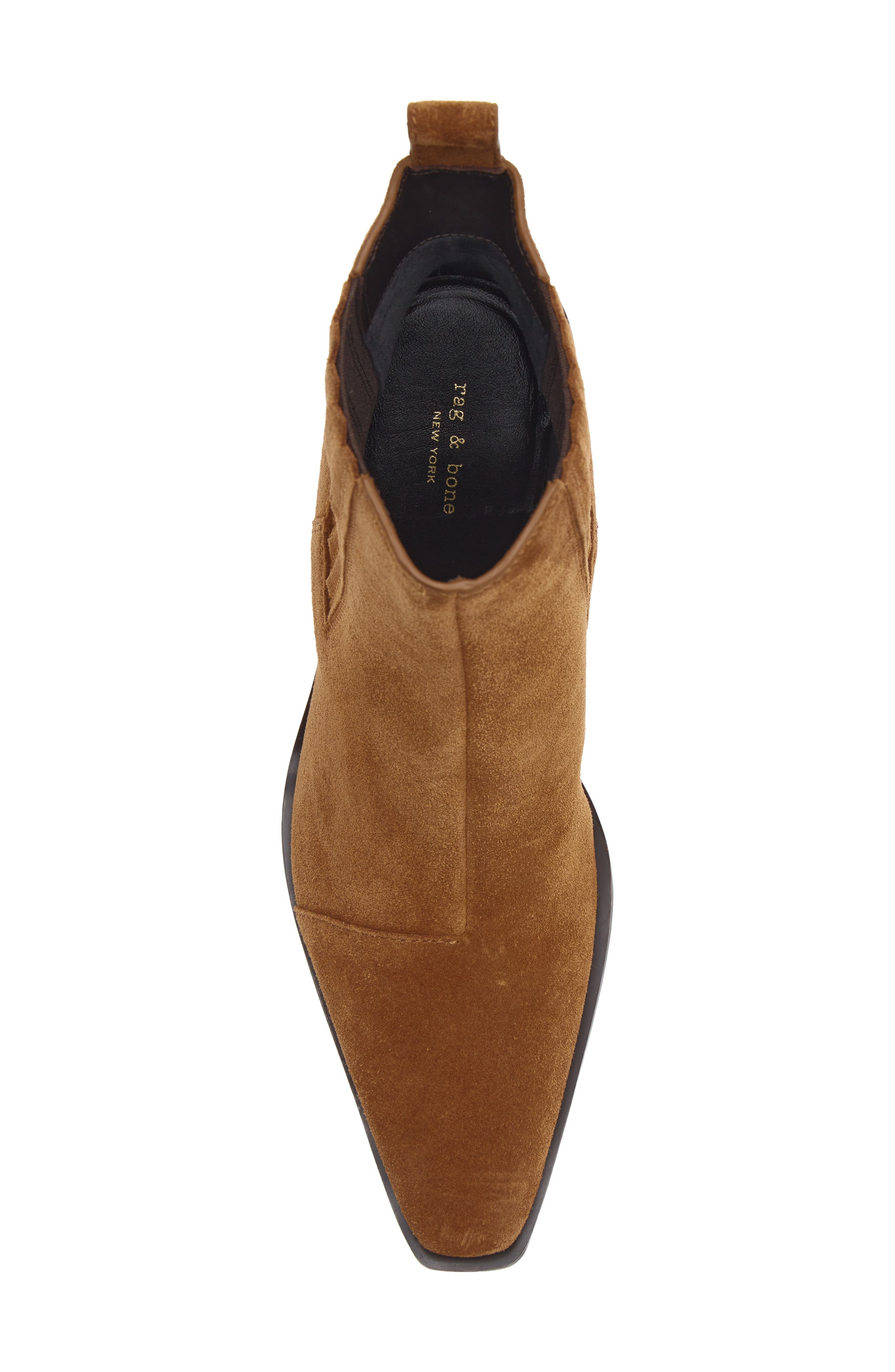 Newbury Chelsea Boot, Alternate, color, ACORN SUEDE