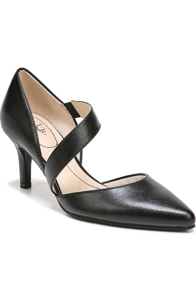 LifeStride Suki Asymmetric Strap Pump, Main, color,