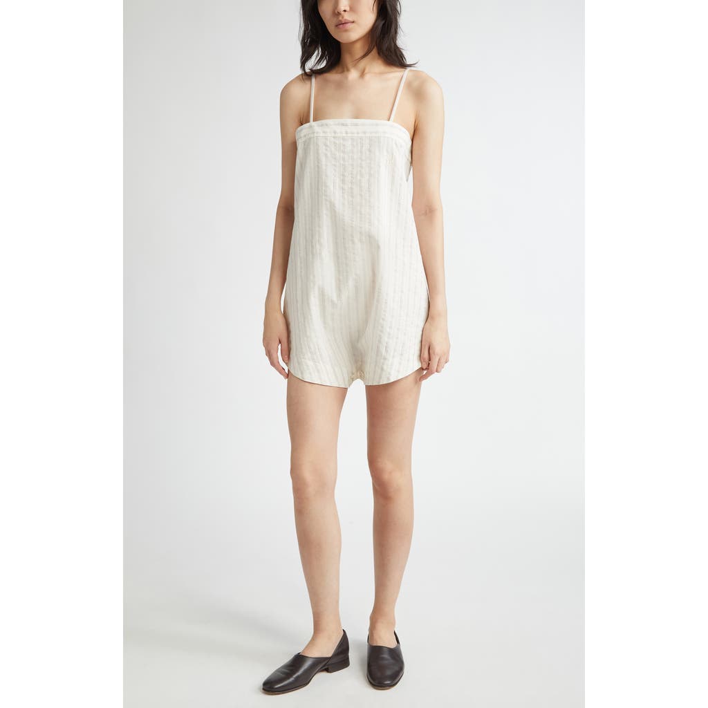 Bode Tennis Lace Teddy Romper