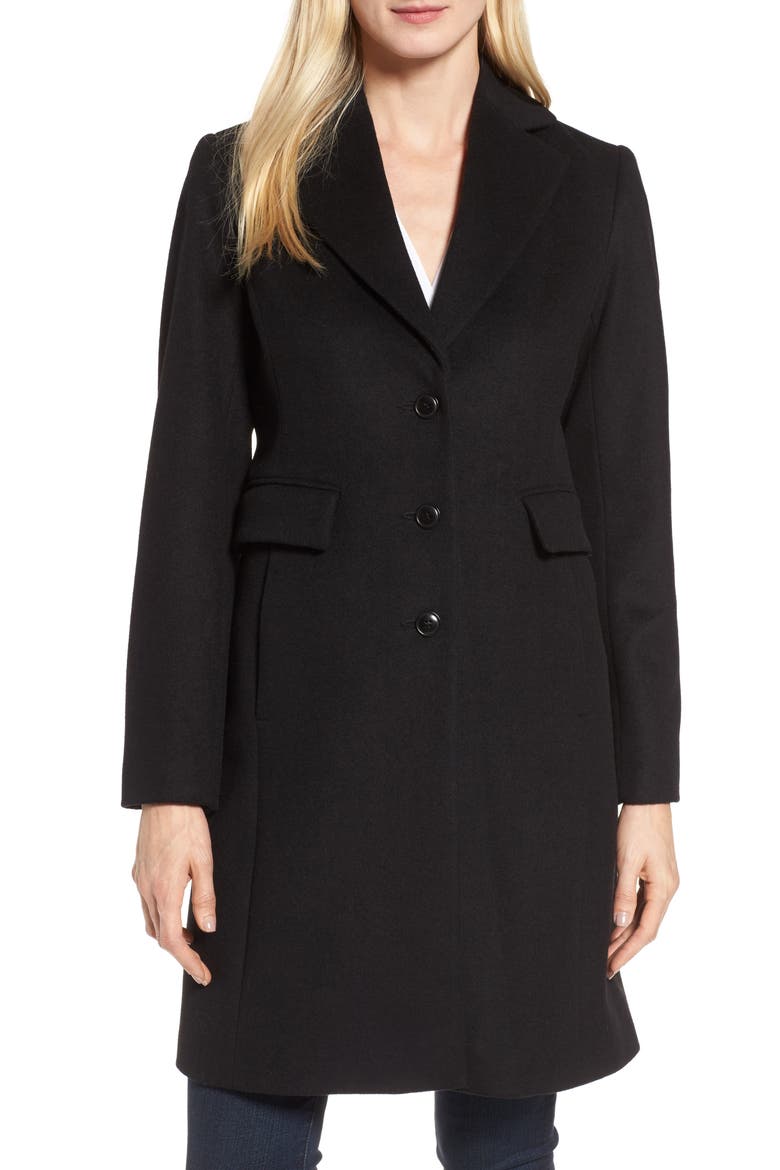 Walking Coat, Main, color, BLACK
